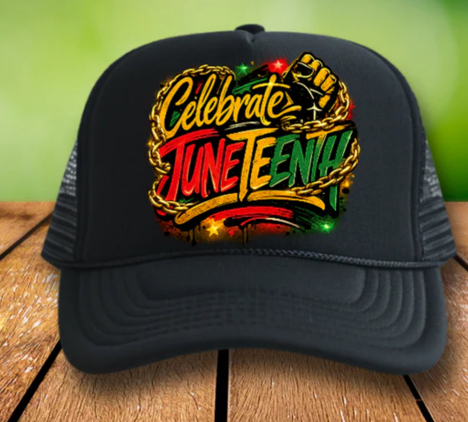Juneteenth Trucker Hat